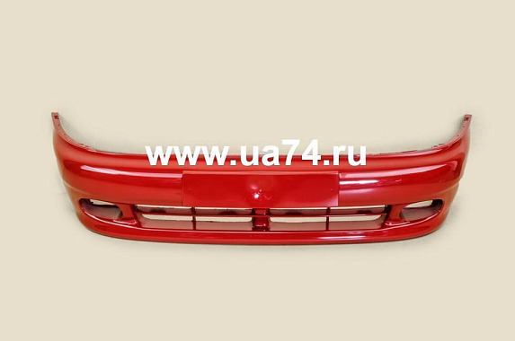 Бампер передний Chevrolet Lanos 2005- Россия Marsala Red (Красный)