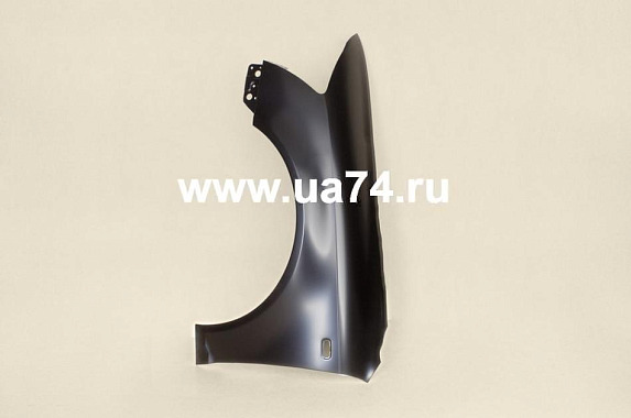 Крыло левое с отверстием под повторитель стальное Audi A6 2004-2008 (Тайвань)