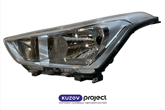 Фара левая под электрический корректор Hyundai Creta 2015-2020 (TYC / Тайвань)